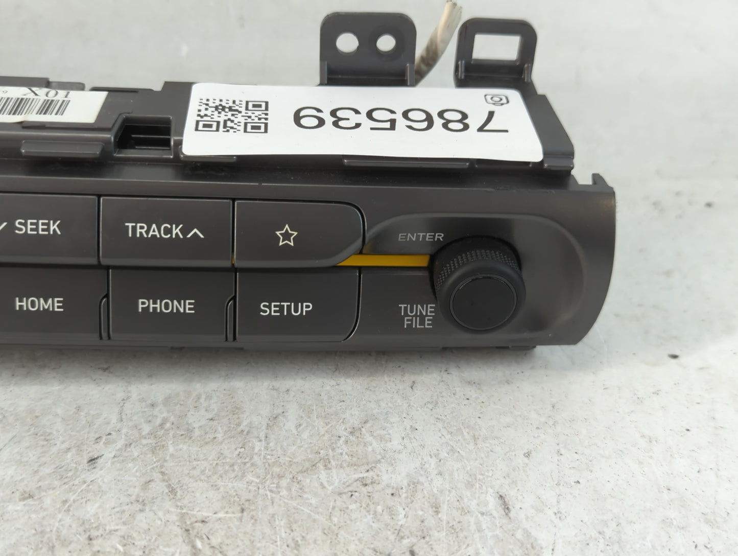 2019-2020 Hyundai Veloster Radio AM FM Cd Player Receiver Replacement P/N:2633119 Fits Fits 2019 2020 OEM Used Auto Parts - 
