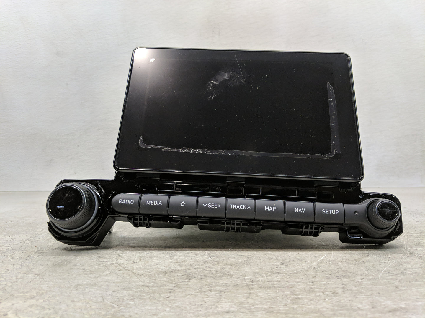 2020 Hyundai Venue Radio AM FM Cd Player Receiver Replacement P/N:96560-K2040MDD Fits OEM Used Auto Parts - Oemusedautoparts