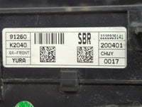 2020 Hyundai Venue Fusebox Fuse Box Panel Relay Module P/N:91260-K2040 Fits OEM Used Auto Parts - Oemusedautoparts1.com