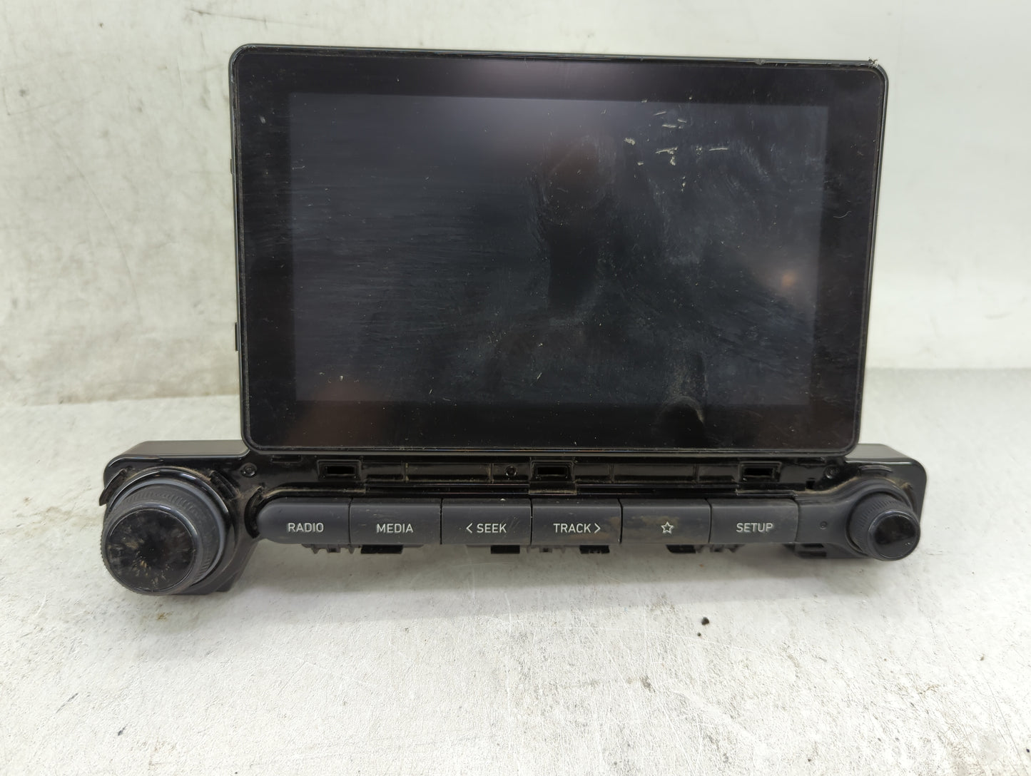 2020 Hyundai Venue Radio AM FM Cd Player Receiver Replacement P/N:96160-K2893MDD ADB25SNAN Fits OEM Used Auto Parts - Oemuse