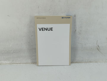 2020 Hyundai Venue Owners Manual Book Guide P/N:KSN0-EU9ND OEM Used Auto Parts - Oemusedautoparts1.com