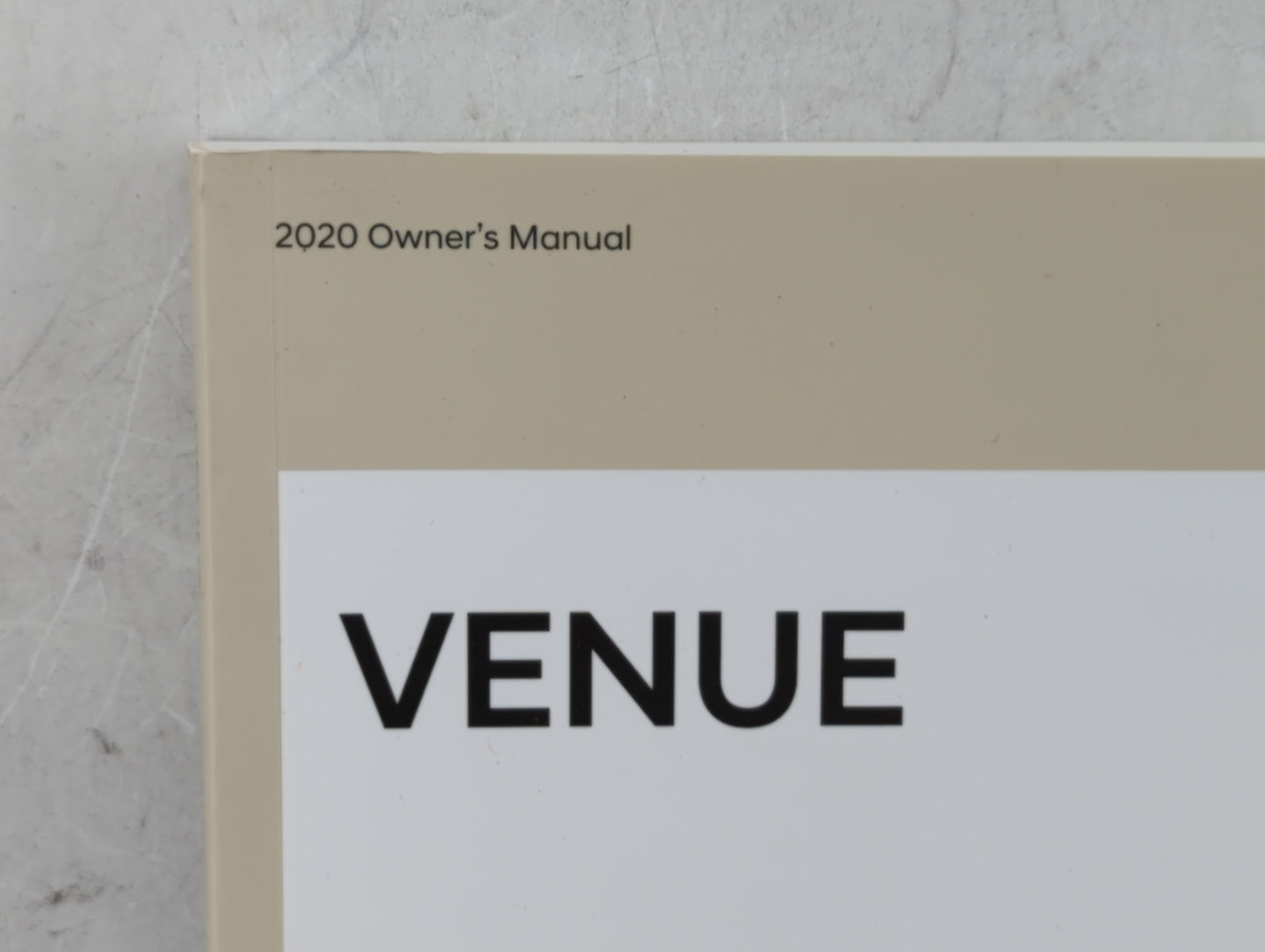 2020 Hyundai Venue Owners Manual Book Guide P/N:KSN0-EU9ND OEM Used Auto Parts - Oemusedautoparts1.com
