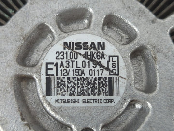 2016-2020 Infiniti Q50 Alternator Replacement Generator Charging Assembly Engine OEM P/N:23100 4HK6A Fits OEM Used Auto Parts