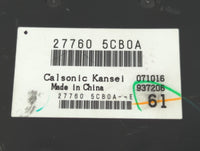 2019-2020 Infiniti Q50 Temperature Control Module 27760 5cb0a - Oemusedautoparts1.com