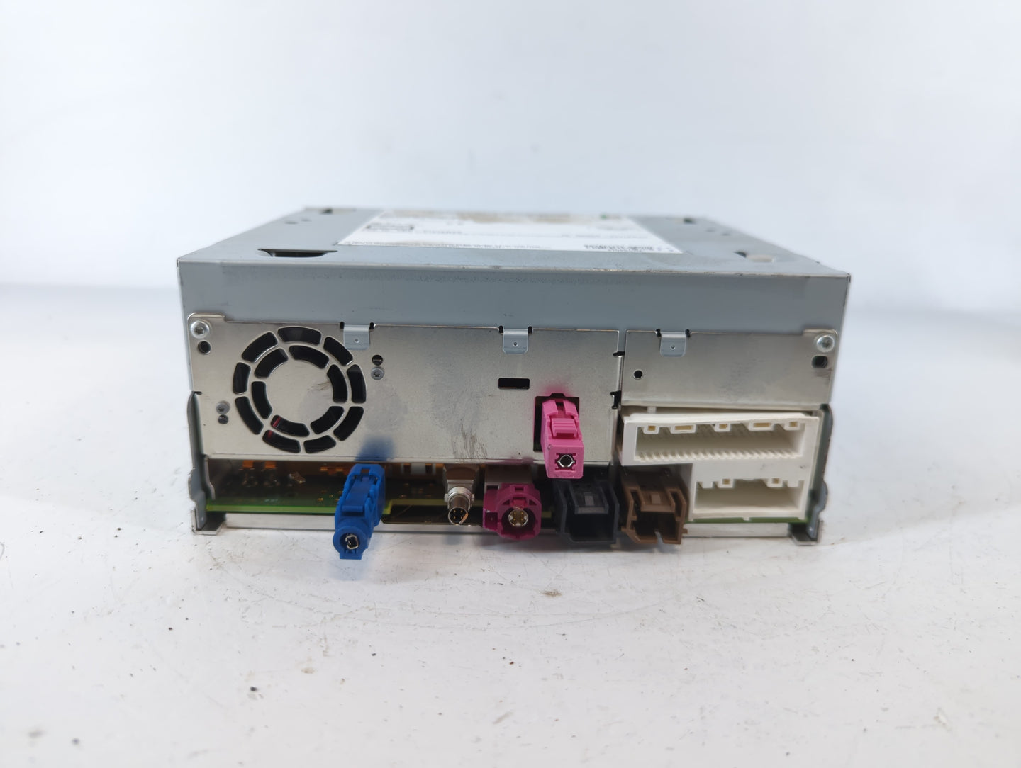 2020 Infiniti Q50 Radio AM FM Cd Player Receiver Replacement P/N:2591A 5NA4A Fits Fits 2019 OEM Used Auto Parts - Oemusedaut