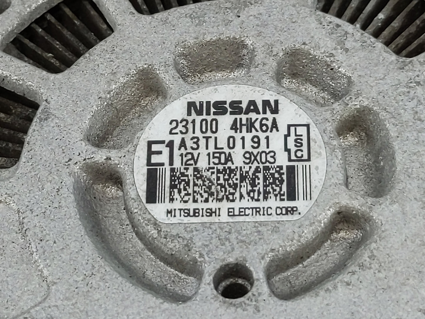 2016-2020 Infiniti Q50 Alternator Replacement Generator Charging Assembly Engine OEM P/N:23100 4HK6A Fits OEM Used Auto Part
