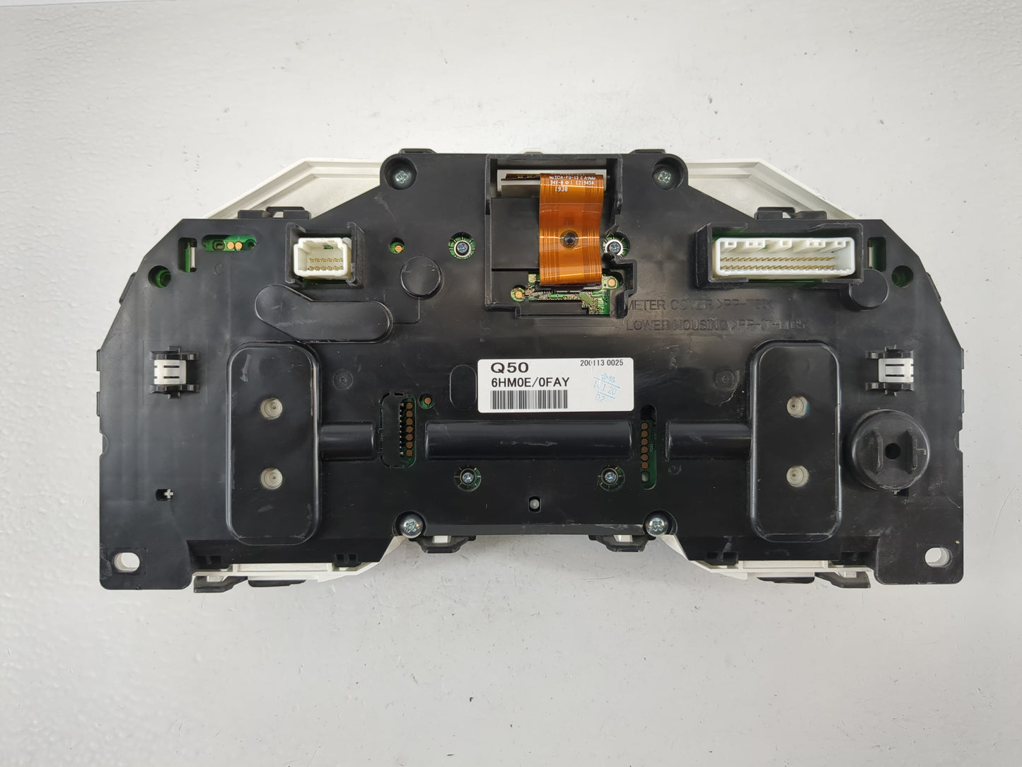 2020 Infiniti Q50 Instrument Cluster Speedometer Gauges P/N:6HM0E/0FAY Fits OEM Used Auto Parts - Oemusedautoparts1.com
