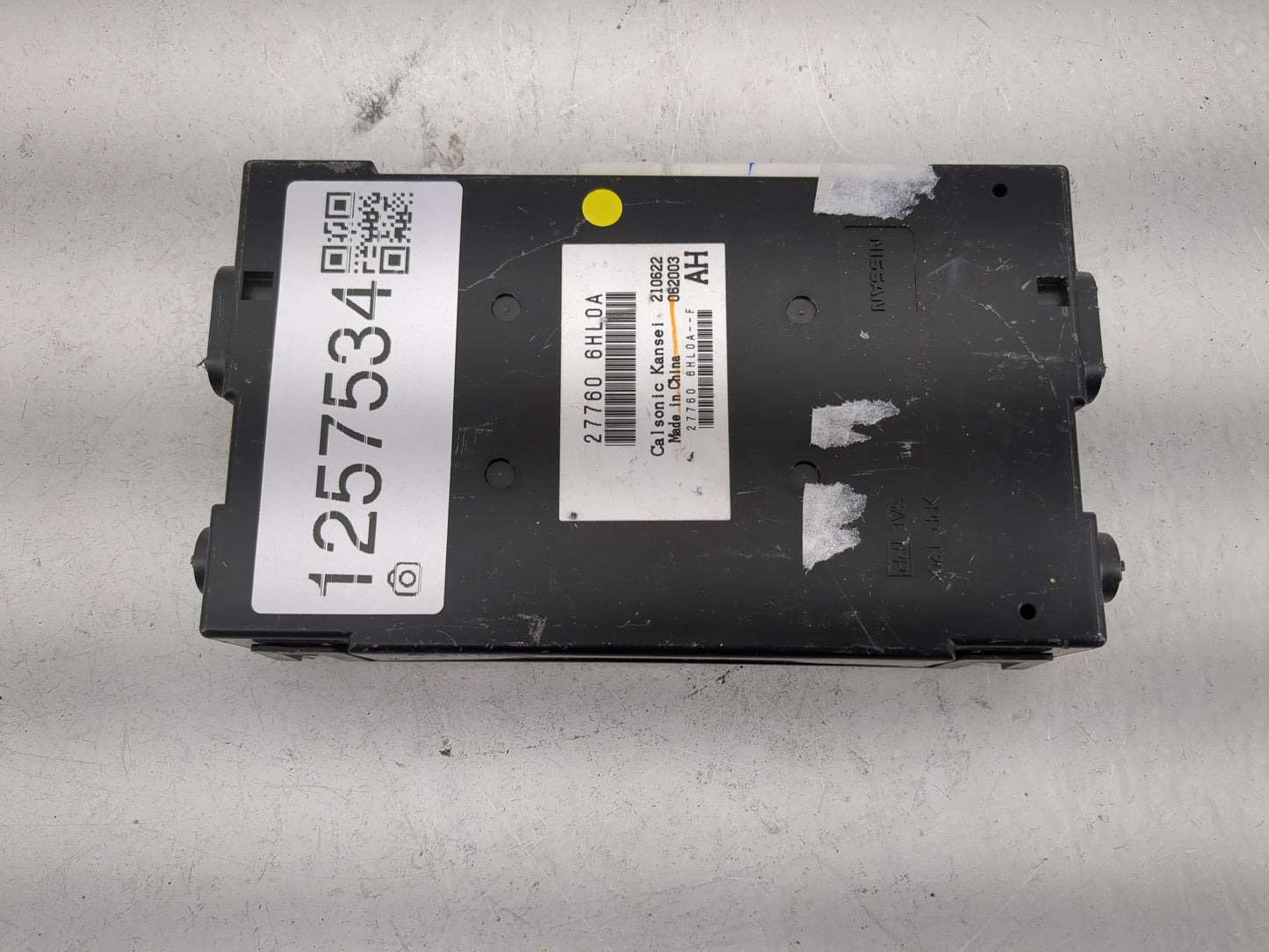 2020 Infiniti Q50 Radio AM FM Cd Player Receiver Replacement P/N:27760 6HL0A Fits Fits 2019 OEM Used Auto Parts - Oemusedaut
