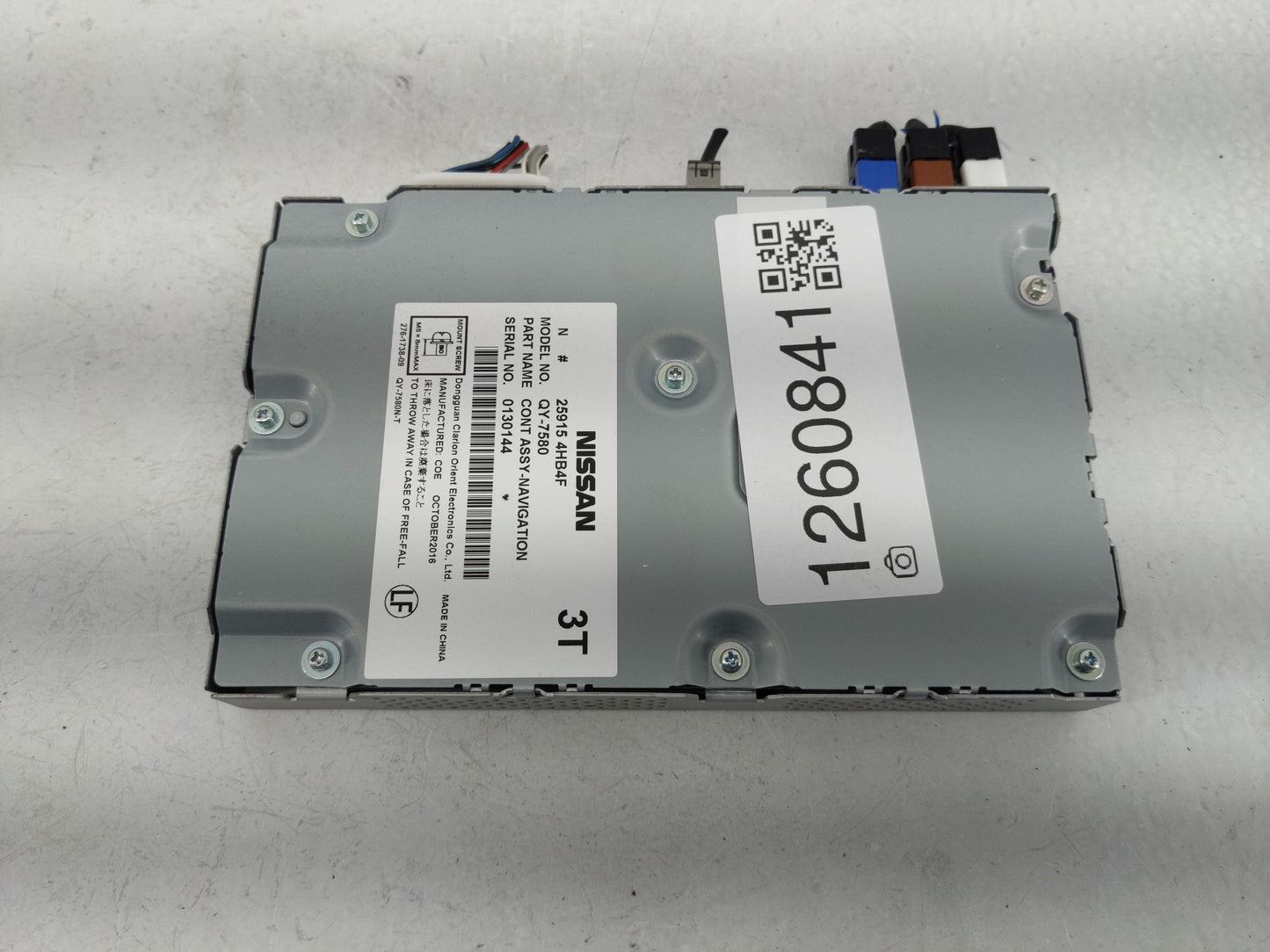 2020 Infiniti Q50 Radio AM FM Cd Player Receiver Replacement Fits Fits 2019 OEM Used Auto Parts - Oemusedautoparts1.com