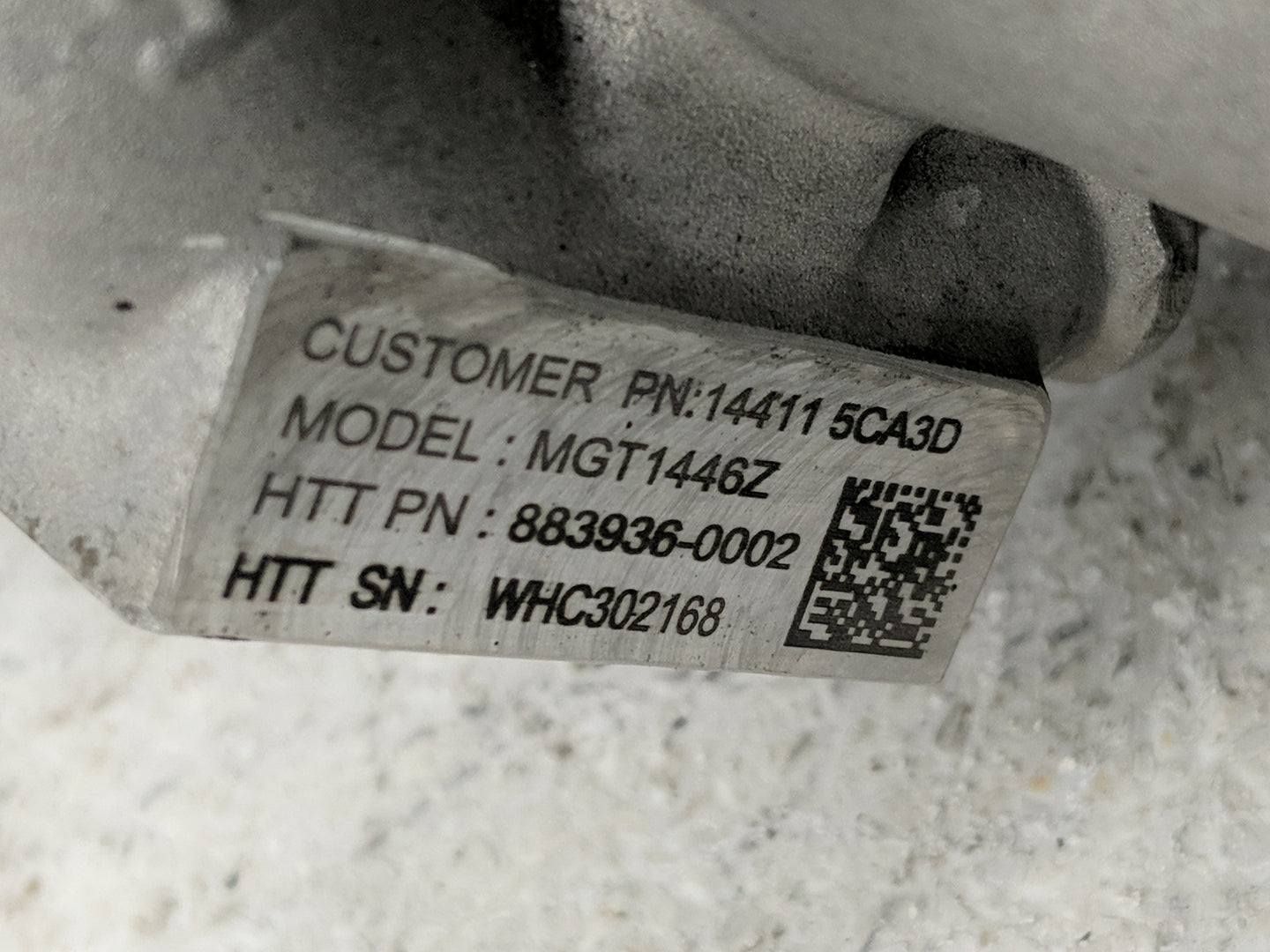 2016 Infiniti Q50 Turbocharger Turbo Charger Super Charger Supercharger - Oemusedautoparts1.com