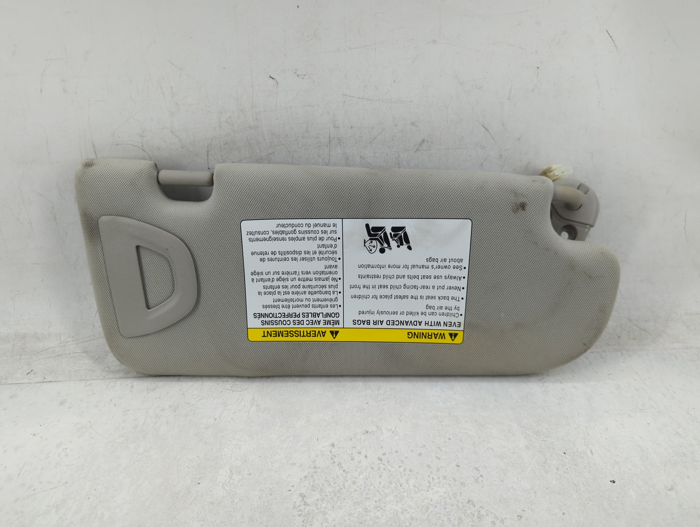 2014-2020 Infiniti Q50 Sun Visor Shade Replacement Driver Left Mirror Fits Fits 2014 2015 2016 2017 2018 2019 2020 OEM Used 