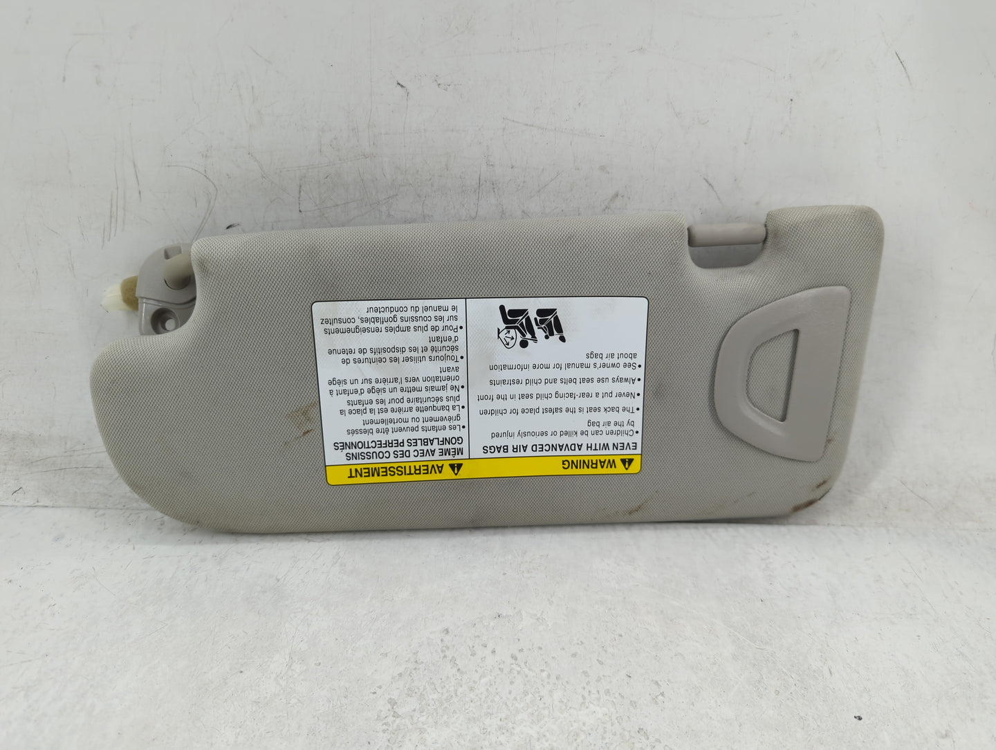 2014-2020 Infiniti Q50 Sun Visor Shade Replacement Passenger Right Mirror Fits Fits 2014 2015 2016 2017 2018 2019 2020 OEM U