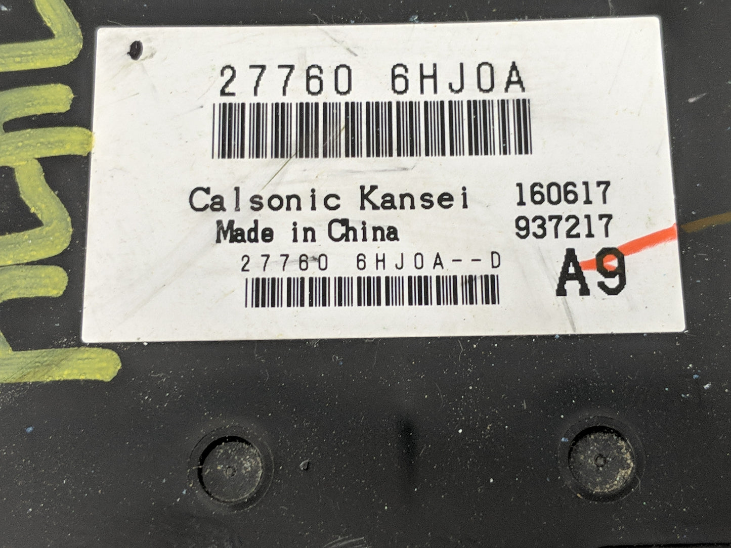 2018-2020 Infiniti Q50 PCM Engine Control Computer ECU ECM PCU OEM P/N:27760 6HJ0A Fits Fits 2018 2019 2020 OEM Used Auto Pa