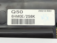 2020 Infiniti Q50 Instrument Cluster Speedometer Gauges P/N:Q506HM0E Fits OEM Used Auto Parts - Oemusedautoparts1.com