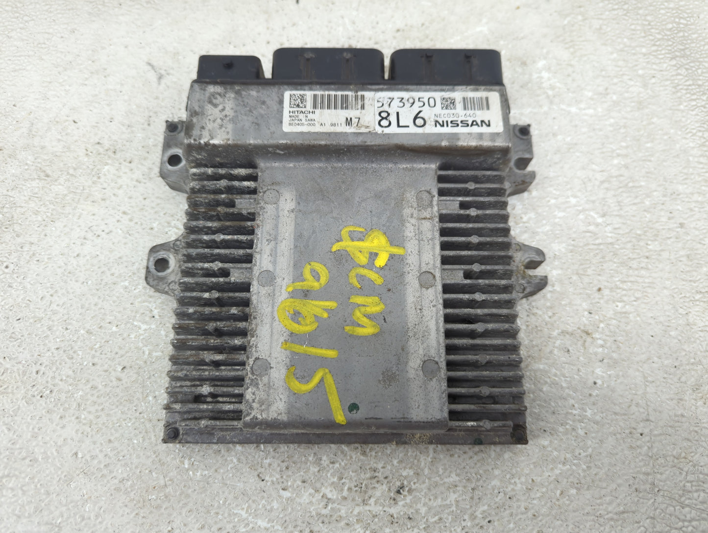 2018-2020 Infiniti Q50 PCM Engine Control Computer ECU ECM PCU OEM P/N:NEC030-640 Fits Fits 2018 2019 2020 OEM Used Auto Par