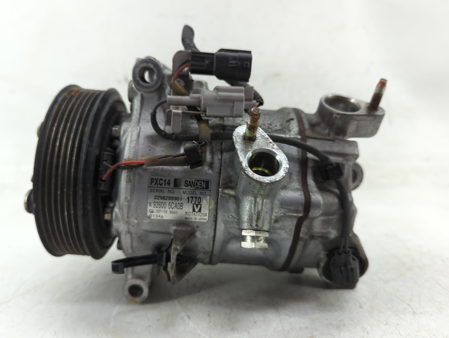2016-2020 Infiniti Q50 Air Conditioning A/c Ac Compressor Oem - Oemusedautoparts1.com
