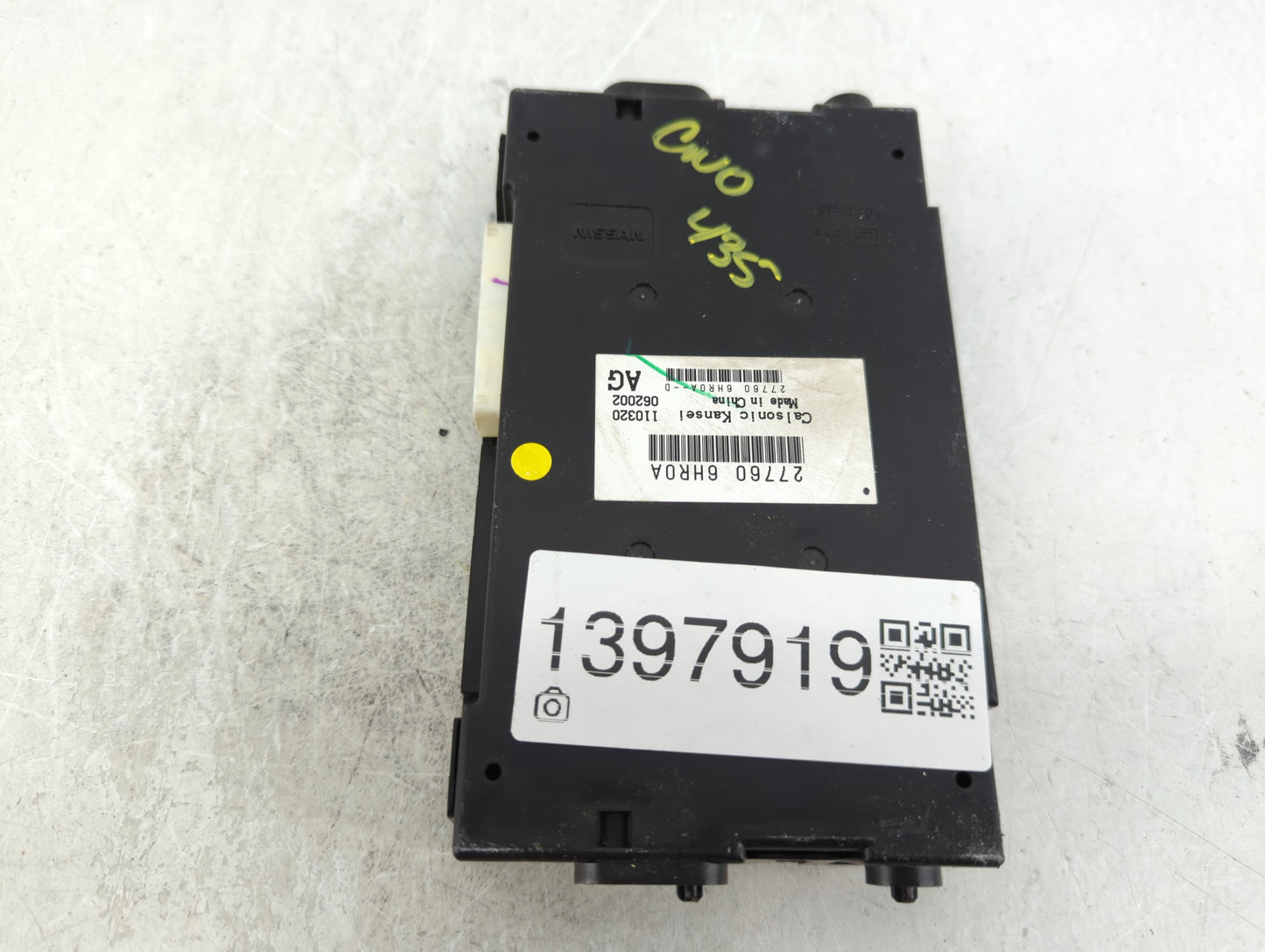 2015-2020 Infiniti Q50 Radio AM FM Cd Player Receiver Replacement P/N:27760 6HR0A Fits Fits 2015 2016 2017 2018 2019 2020 OE