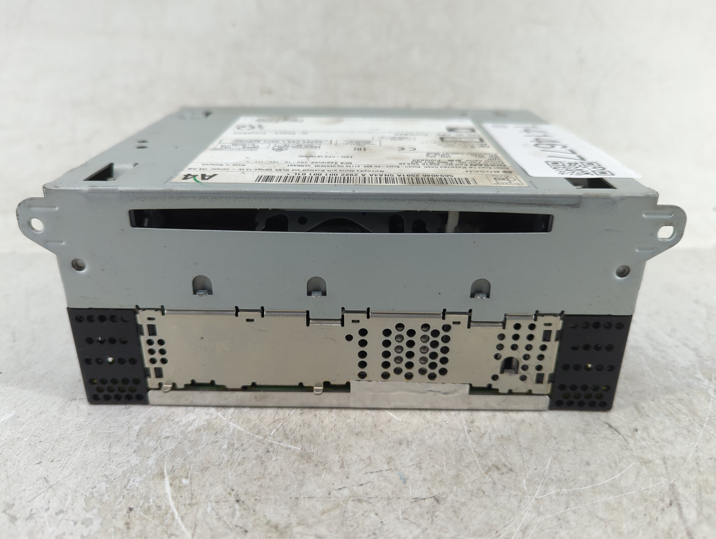 2020 Infiniti Q50 Radio AM FM Cd Player Receiver Replacement P/N:2591A5NA4A Fits Fits 2019 OEM Used Auto Parts - Oemusedauto