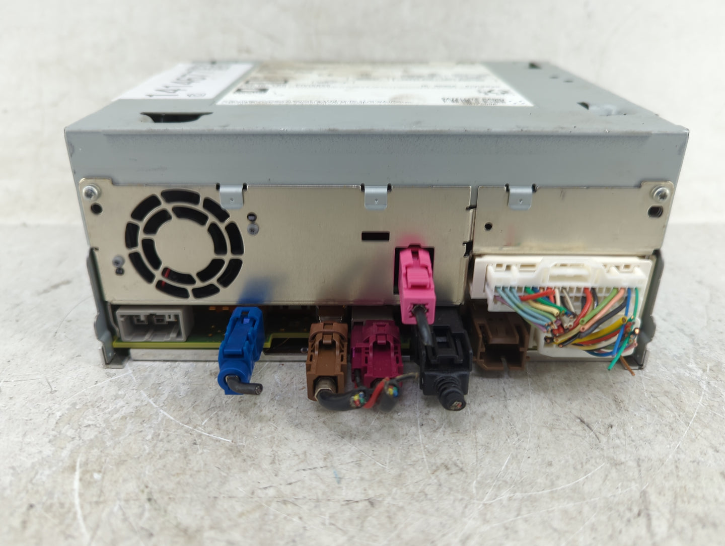 2020 Infiniti Q50 Radio AM FM Cd Player Receiver Replacement P/N:2591A5NA4A Fits Fits 2019 OEM Used Auto Parts - Oemusedauto