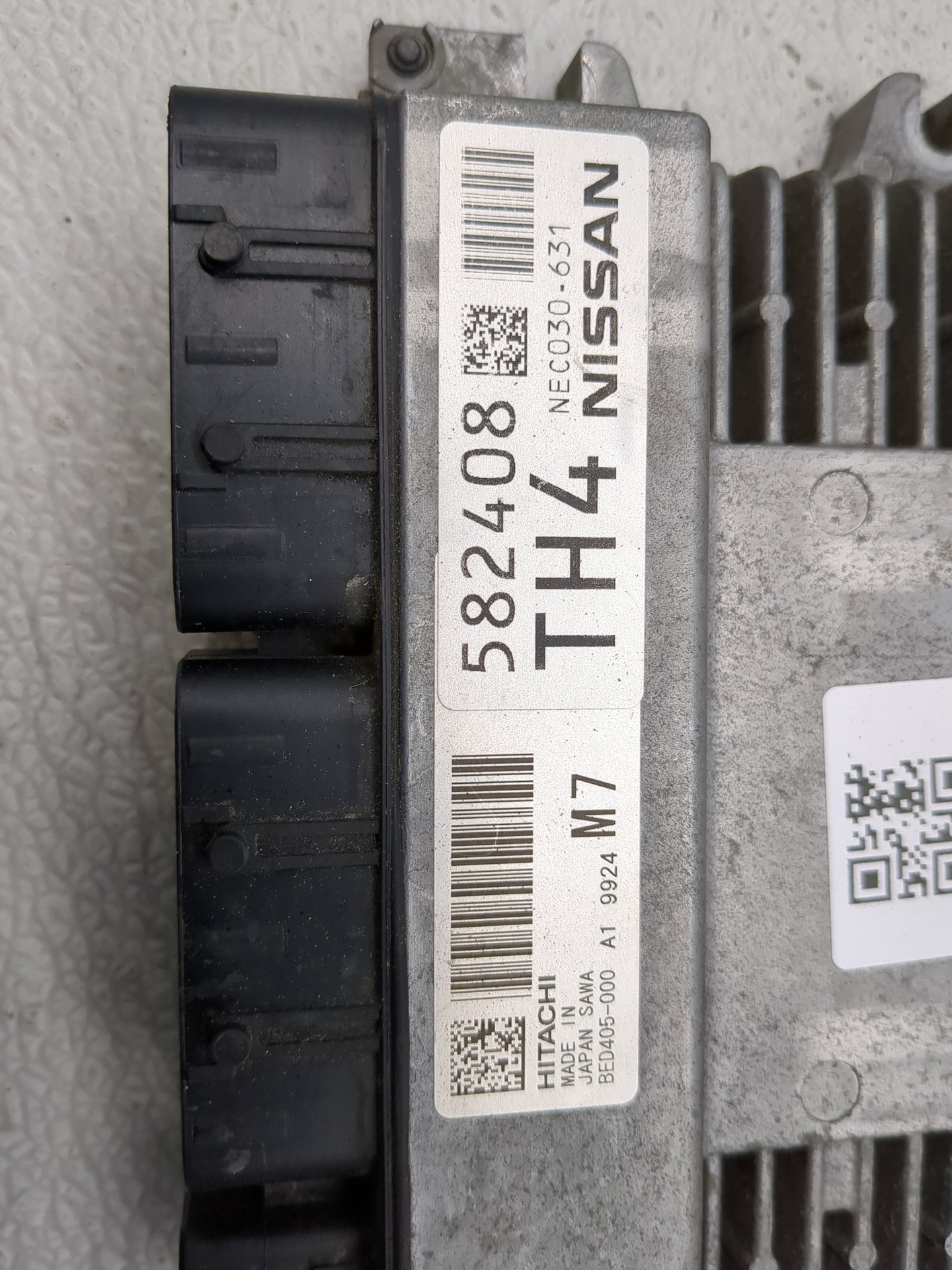 2018-2020 Infiniti Q50 PCM Engine Control Computer ECU ECM PCU OEM P/N:NEC030-631 Fits Fits 2018 2019 2020 OEM Used Auto Par