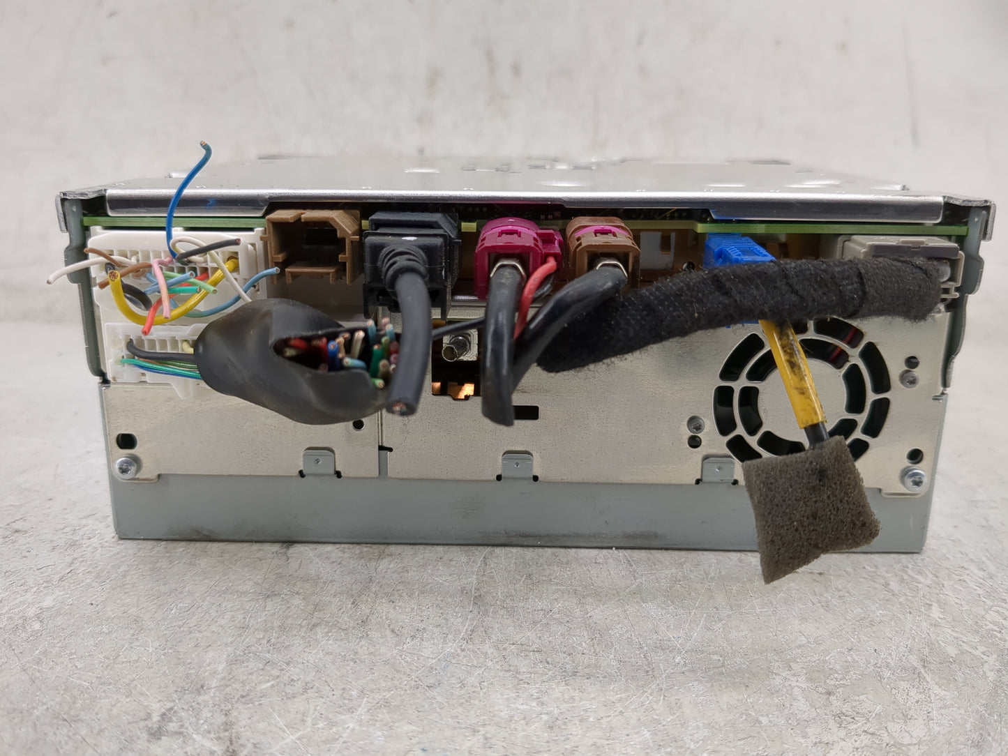 2020 Infiniti Q50 Radio AM FM Cd Player Receiver Replacement P/N:2591A-5NA4A Fits Fits 2019 OEM Used Auto Parts - Oemusedaut