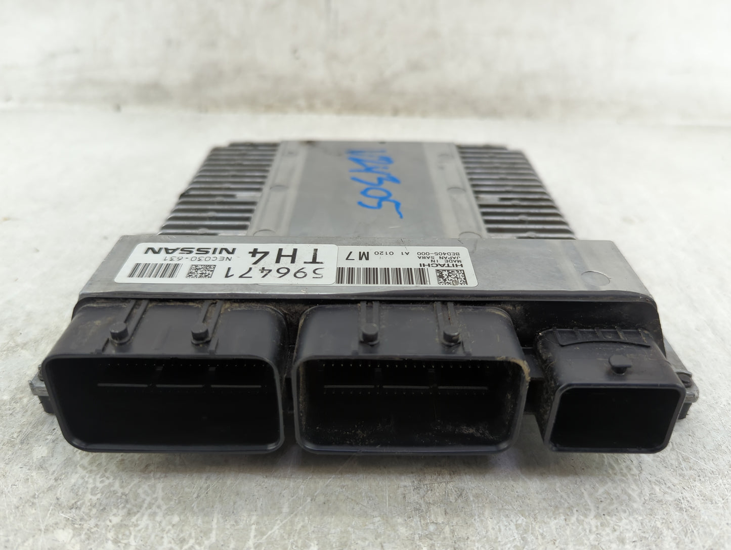 2018-2020 Infiniti Q50 PCM Engine Control Computer ECU ECM PCU OEM P/N:NEC030-631 BED405-000 Fits Fits 2018 2019 2020 OEM Us