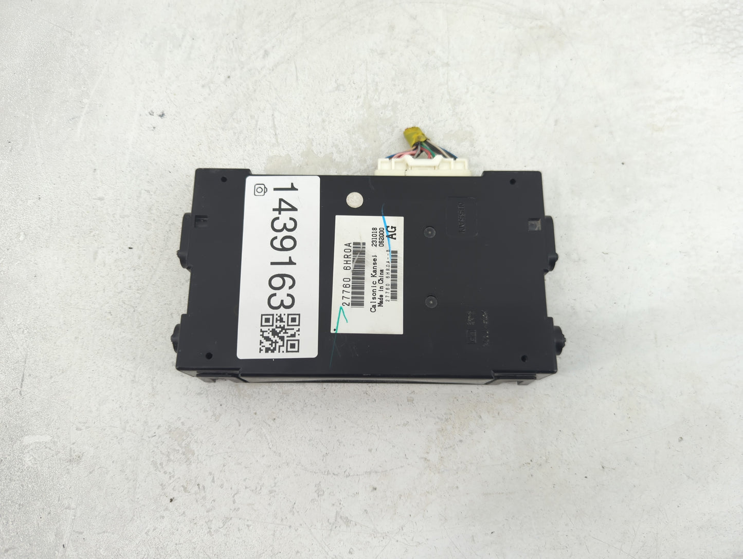 2020 Infiniti Q50 Radio AM FM Cd Player Receiver Replacement P/N:27760 6HR0A 27760 6HR0A--B Fits Fits 2019 OEM Used Auto Par