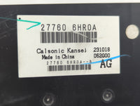 2020 Infiniti Q50 Radio AM FM Cd Player Receiver Replacement P/N:27760 6HR0A 27760 6HR0A--B Fits Fits 2019 OEM Used Auto Par