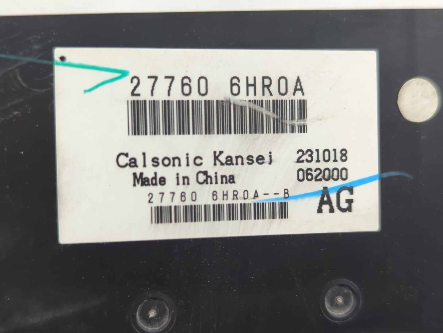 2019-2020 Infiniti Q50 Temperature Control Module - Oemusedautoparts1.com