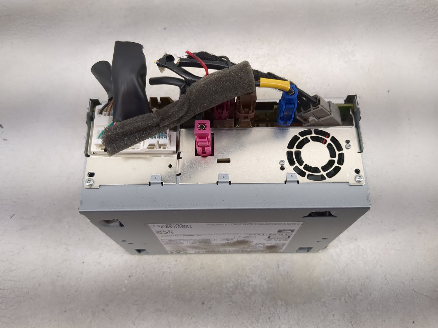 2020 Infiniti Q50 Radio AM FM Cd Player Receiver Replacement P/N:2591A 5NA4A 7 505 751 083, PIVISBX0 Fits Fits 2019 OEM Used