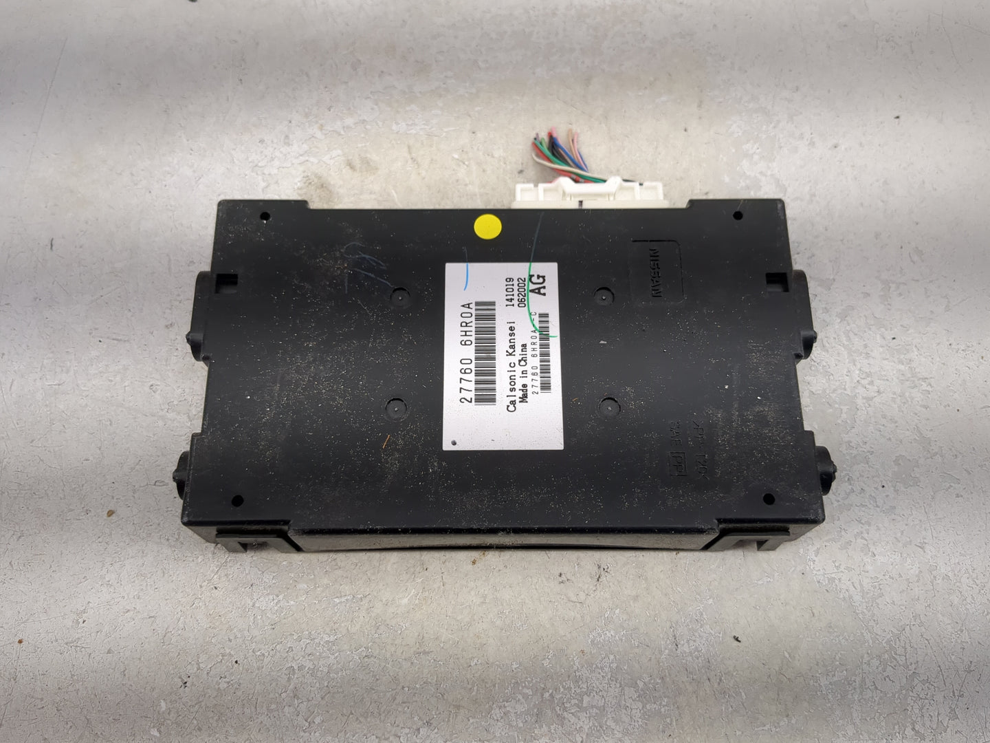 2019-2020 Infiniti Q50 Temperature Control Module 1494865 - Oemusedautoparts1.com