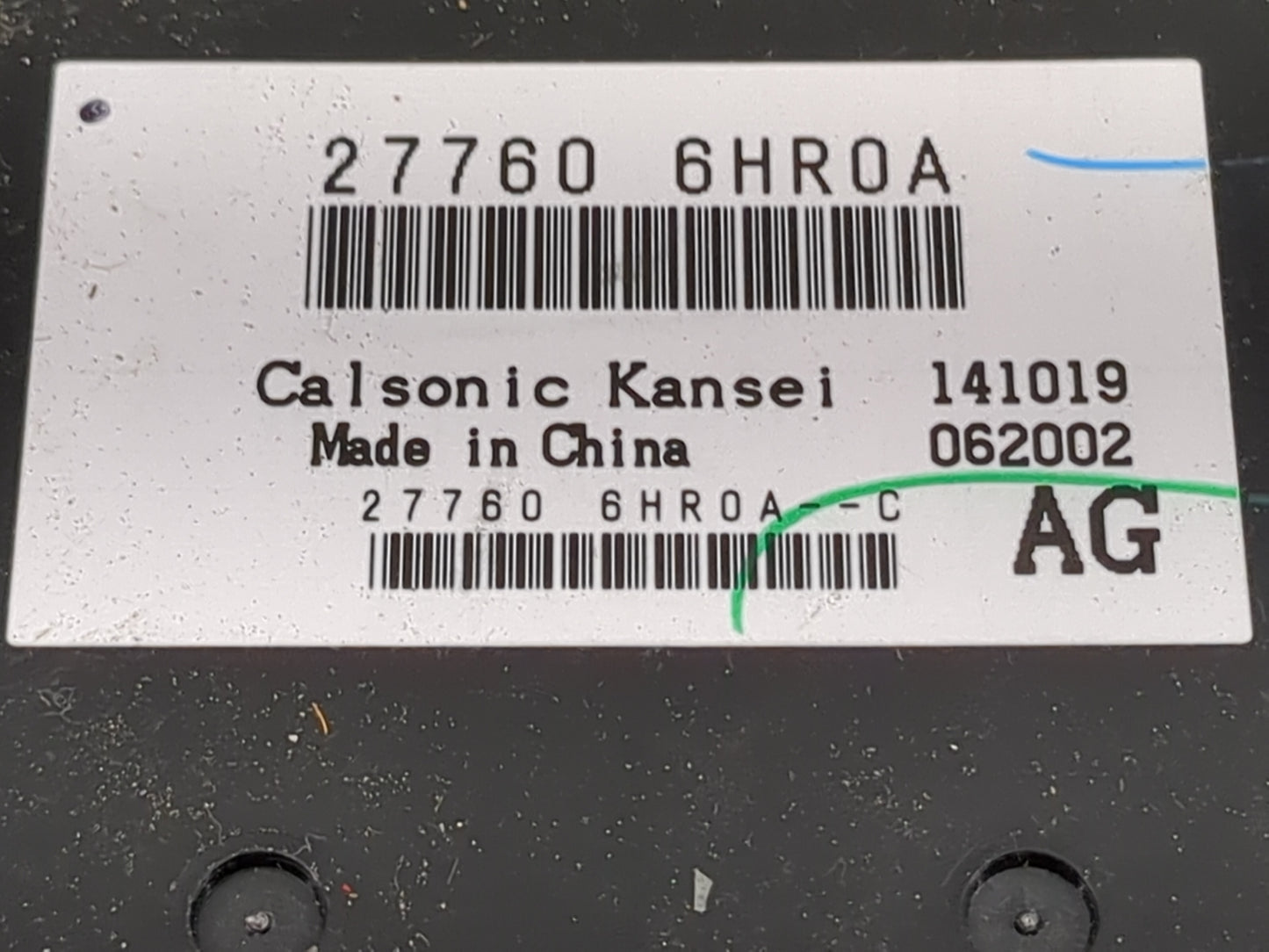 2019-2020 Infiniti Q50 Temperature Control Module 1494865 - Oemusedautoparts1.com