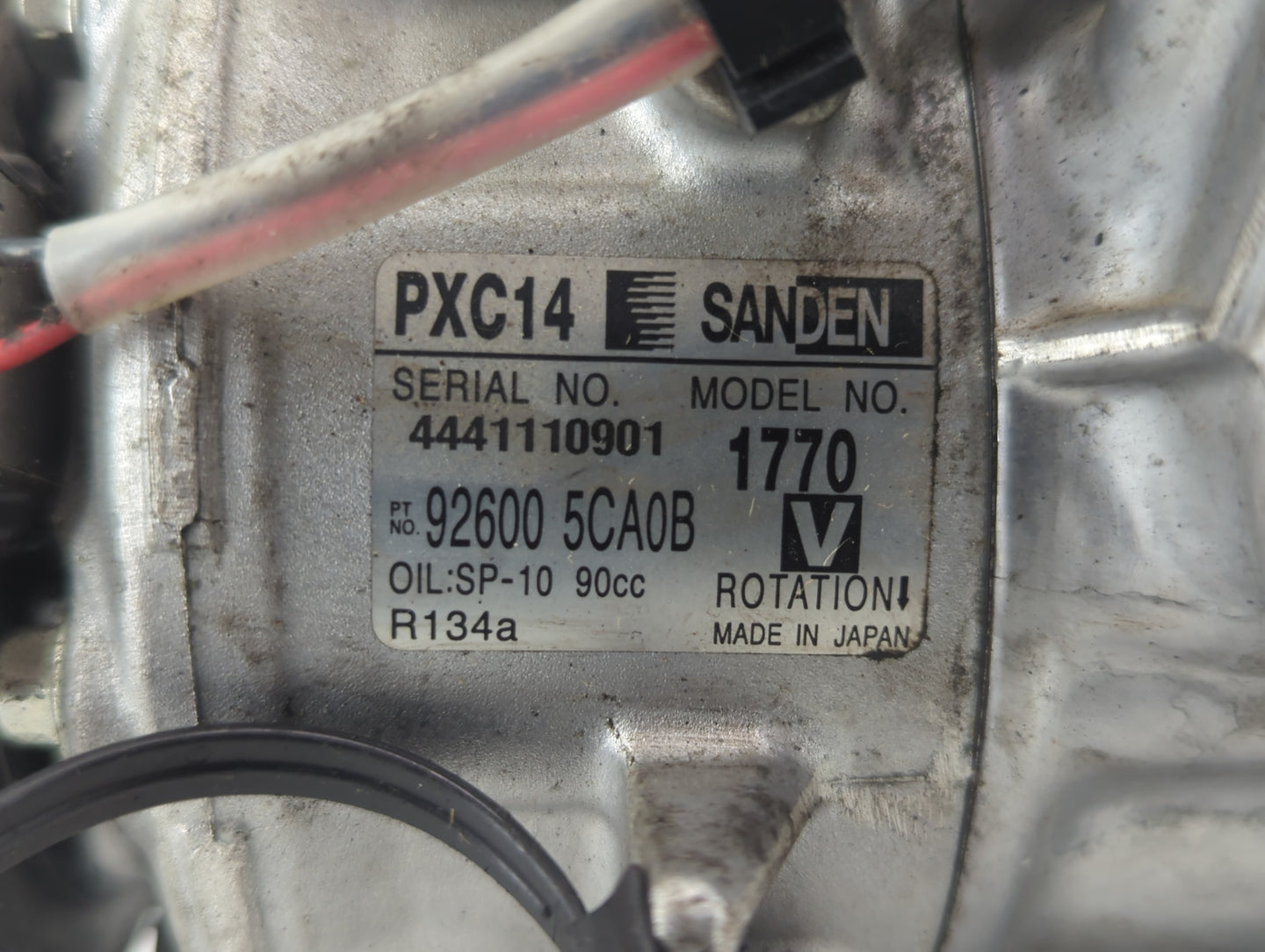 2016-2020 Infiniti Q50 Air Conditioning A/c Ac Compressor Oem - Oemusedautoparts1.com