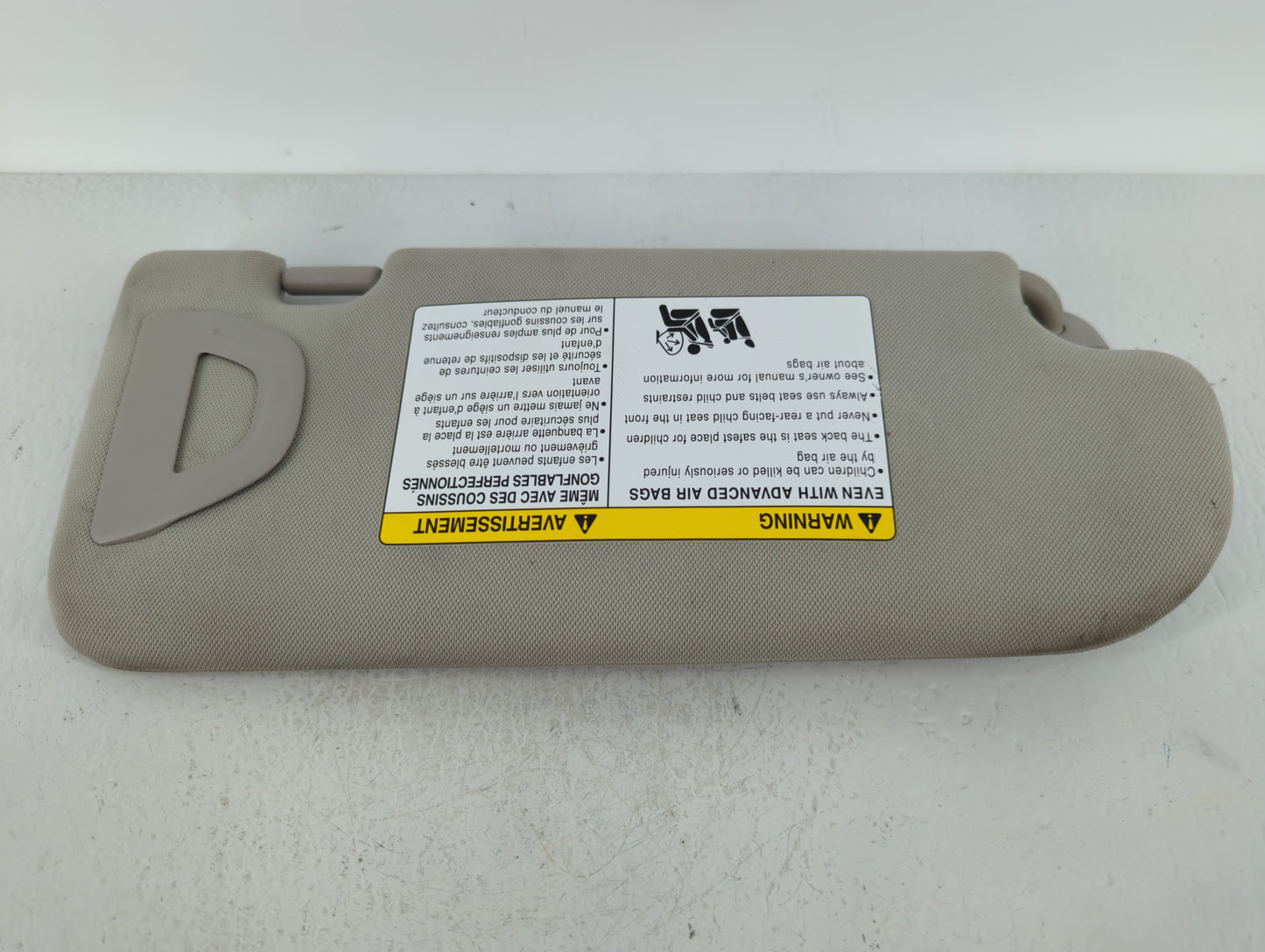2014-2020 Infiniti Q50 Sun Visor Shade Replacement Driver Left Mirror Fits Fits 2014 2015 2016 2017 2018 2019 2020 OEM Used 