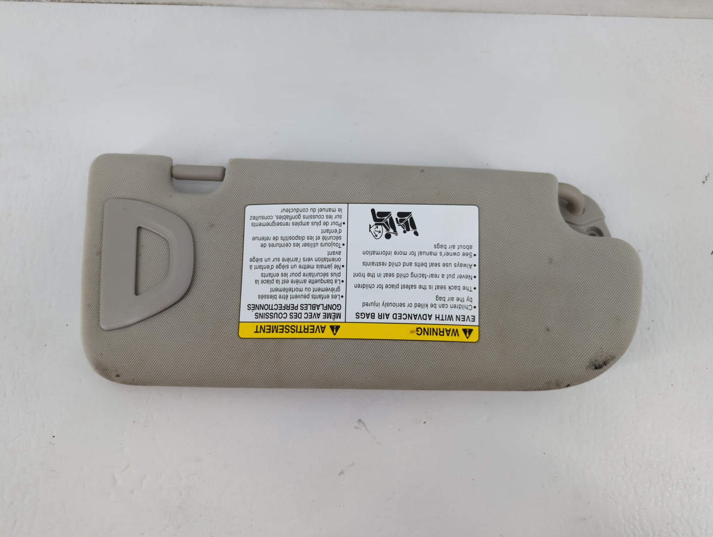 2014-2020 Infiniti Q50 Sun Visor Shade Replacement Driver Left Mirror Fits Fits 2014 2015 2016 2017 2018 2019 2020 OEM Used 