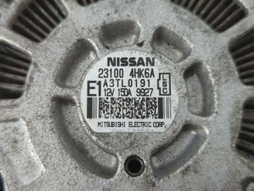 2016-2020 Infiniti Q50 Alternator Replacement Generator Charging Assembly Engine OEM P/N:23100 4HK6A Fits OEM Used Auto Parts