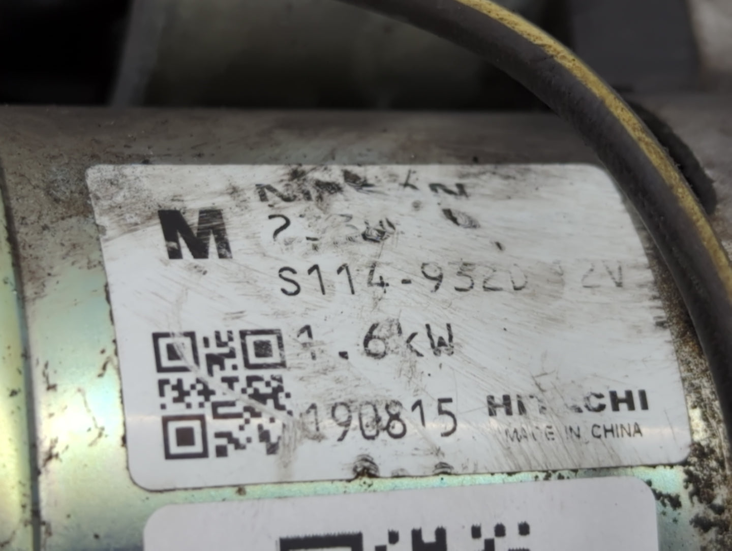 2014-2020 Infiniti Q50 Car Starter Motor Solenoid OEM P/N:190815 S114-932D Fits OEM Used Auto Parts - Oemusedautoparts1.com