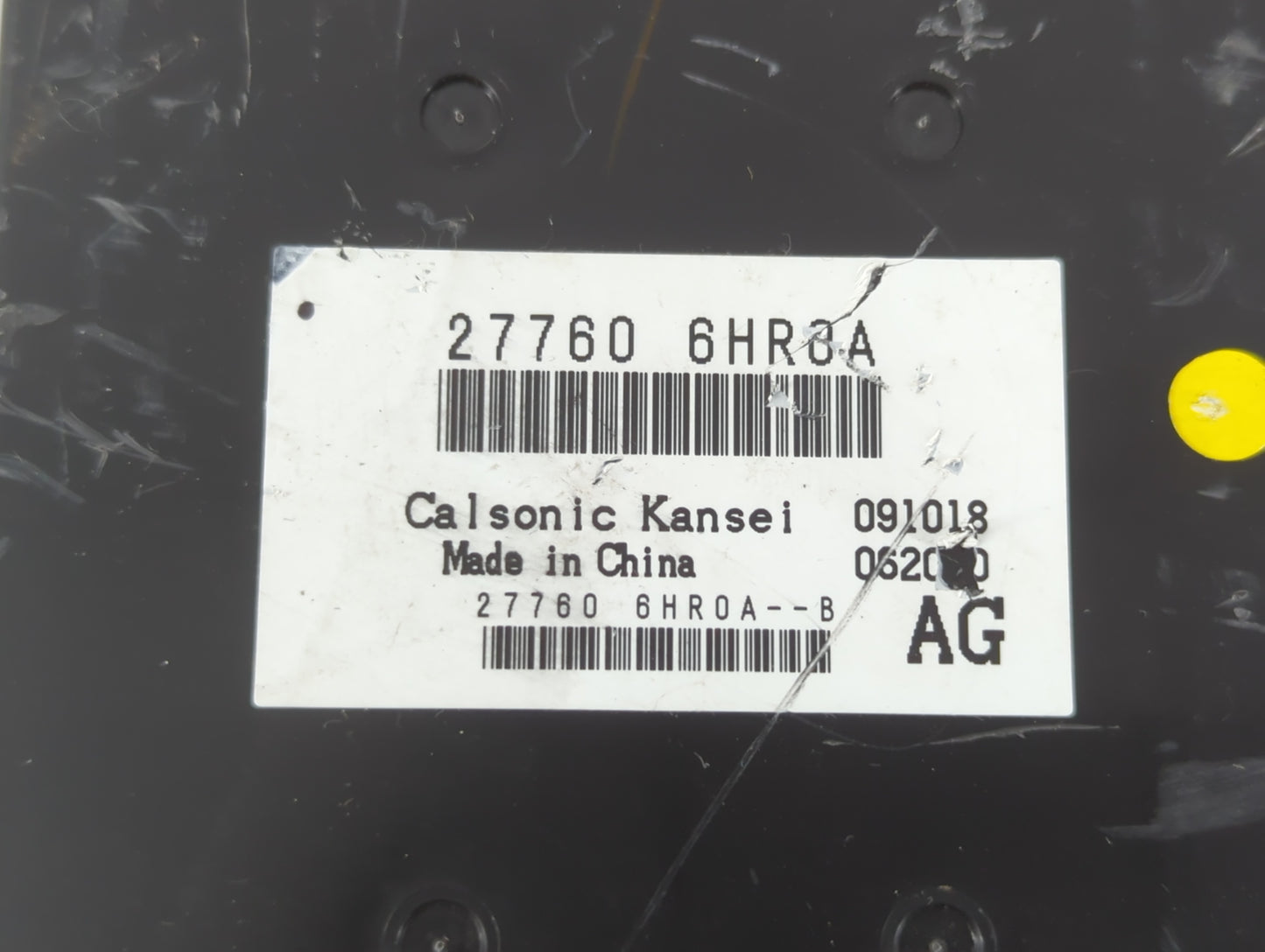 2015-2020 Infiniti Q50 Radio AM FM Cd Player Receiver Replacement P/N:25915 5NA0A 27760 6HR0A Fits OEM Used Auto Parts - Oem