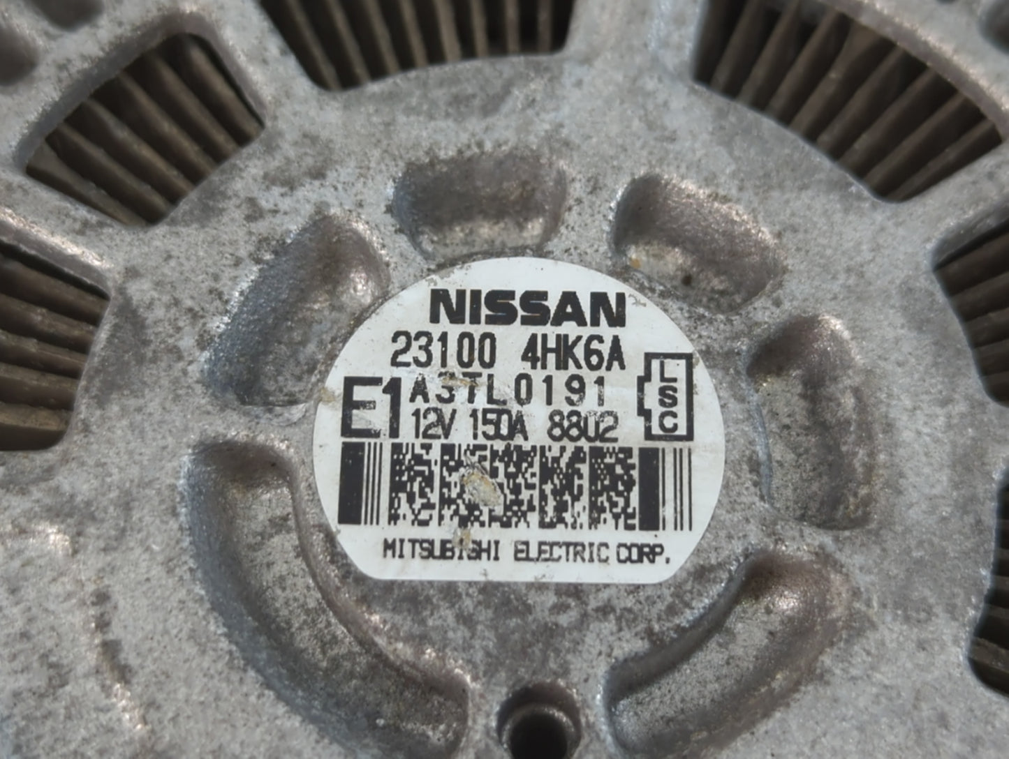 2016-2020 Infiniti Q50 Alternator Replacement Generator Charging Assembly Engine OEM P/N:23100 4HK6A Fits OEM Used Auto Part