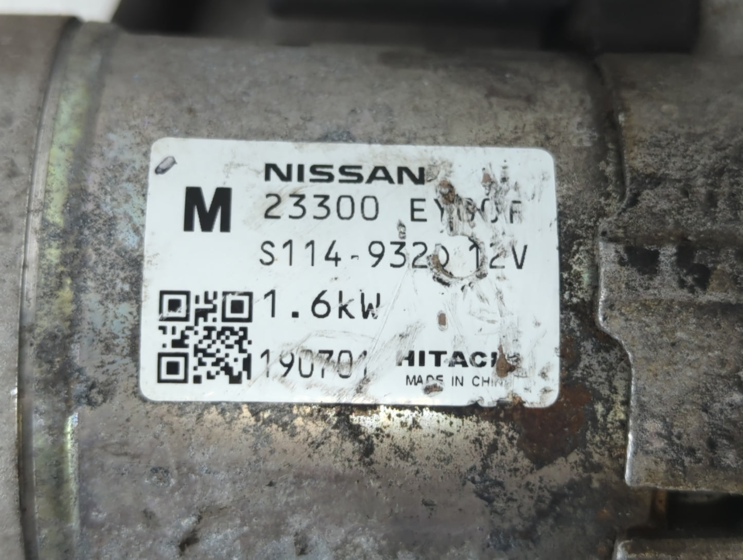 2014-2020 Infiniti Q50 Car Starter Motor Solenoid OEM P/N:S114-932D 23300 EY00F Fits Fits 2014 2015 2016 2017 2018 2019 2020