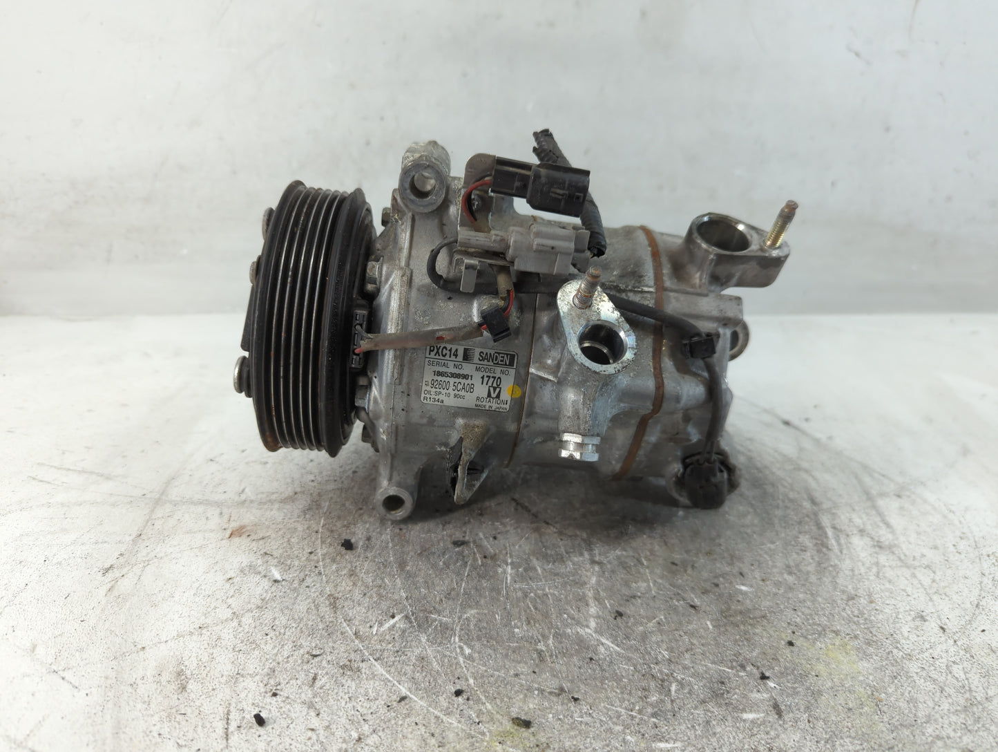 2016-2020 Infiniti Q50 Air Conditioning A/c Ac Compressor Oem - Oemusedautoparts1.com