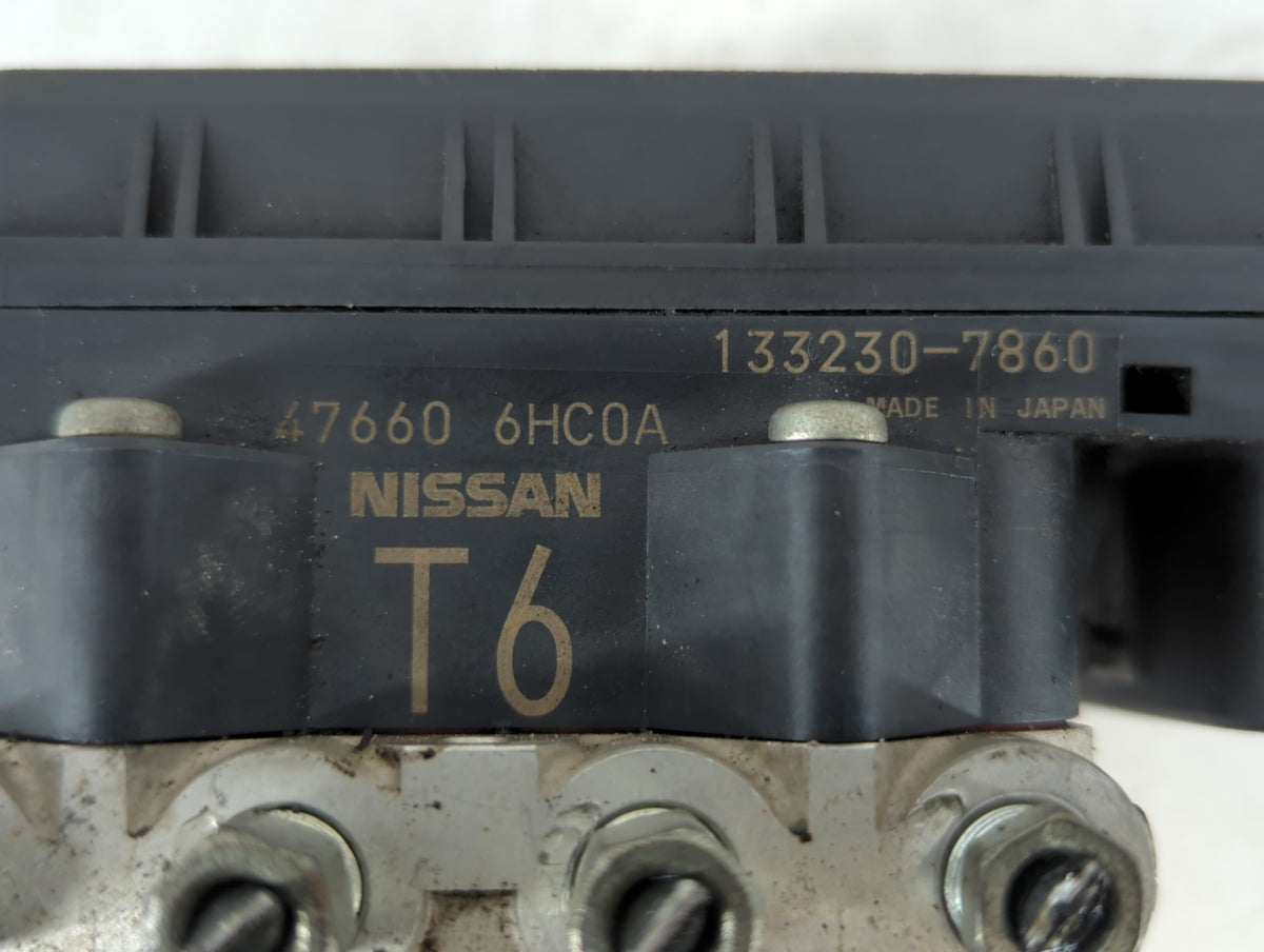 2020 Infiniti Q50 Anti-Lock Brake ABS Pump Module Actuator OEM P/N:47660 6HC0A 133230-7860 Fits OEM Used Auto Parts - Oemuse