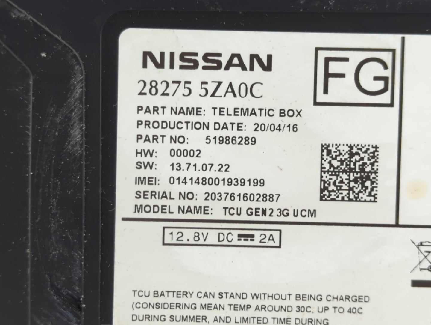 2017-2019 Infiniti Qx30 Radio AM FM Cd Player Receiver Replacement P/N:28275 5ZA0C Fits Fits 2017 2018 2019 OEM Used Auto Pa