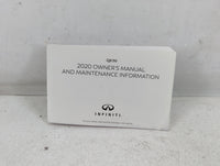 2020 Infiniti Qx50 Owners Manual Book Guide P/N:OM20E0 0J55U0 OEM Used Auto Parts - Oemusedautoparts1.com
