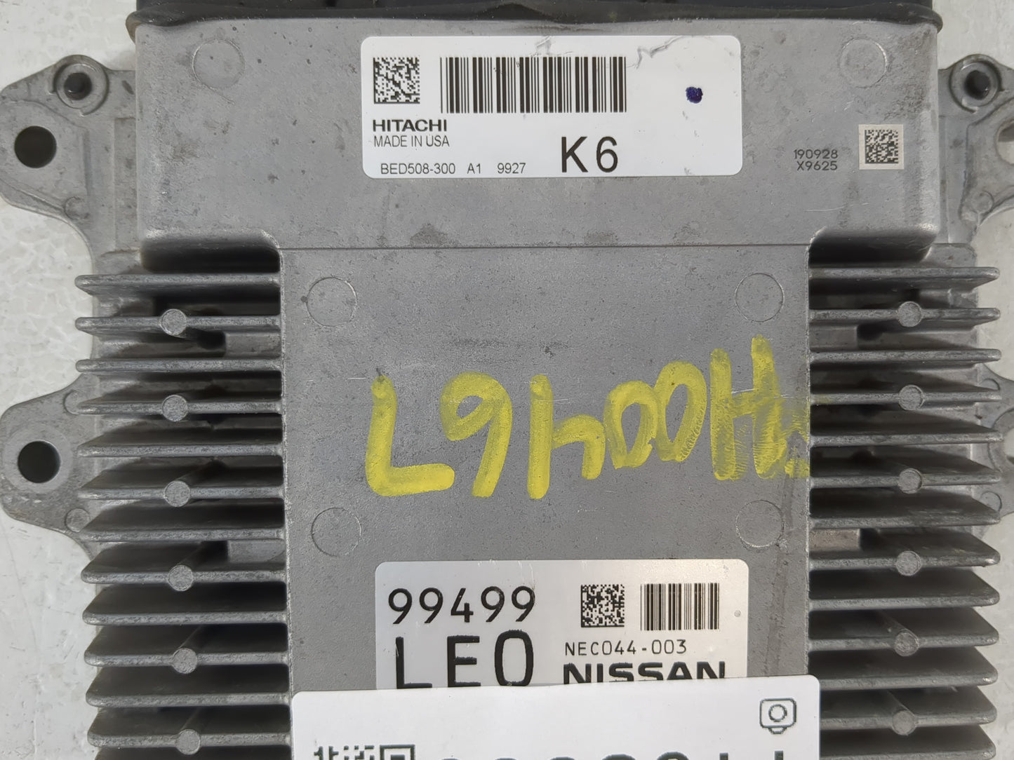 2019-2020 Infiniti Qx50 PCM Engine Control Computer ECU ECM PCU OEM P/N:NEC044-003 Fits Fits 2019 2020 OEM Used Auto Parts -