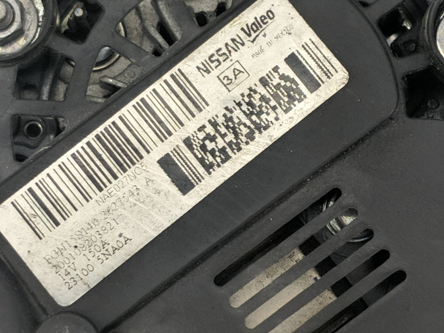 2019-2020 Infiniti Qx50 Alternator Replacement Generator Charging Assembly Engine OEM P/N:23100 5NA0A Fits Fits 2019 2020 OE