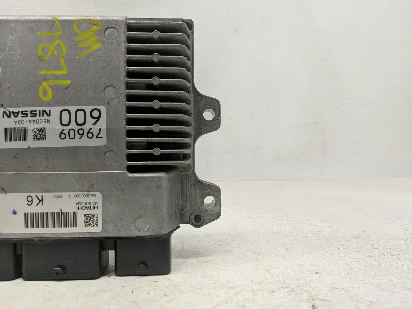2019-2020 Infiniti Qx50 PCM Engine Control Computer ECU ECM PCU OEM P/N:NEC044-024 Fits Fits 2019 2020 OEM Used Auto Parts -