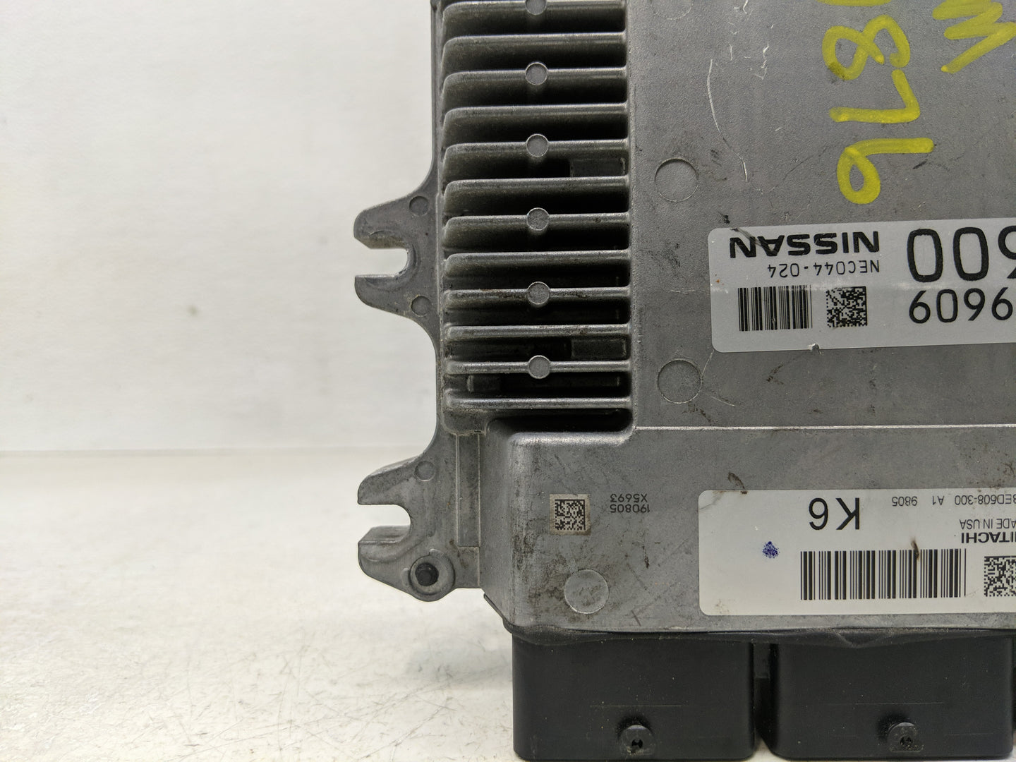 2019-2020 Infiniti Qx50 PCM Engine Control Computer ECU ECM PCU OEM P/N:NEC044-024 Fits Fits 2019 2020 OEM Used Auto Parts -