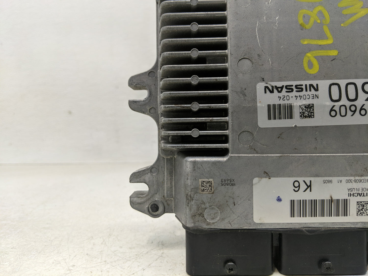 2019-2020 Infiniti Qx50 PCM Engine Control Computer ECU ECM PCU OEM P/N:NEC044-024 Fits Fits 2019 2020 OEM Used Auto Parts -