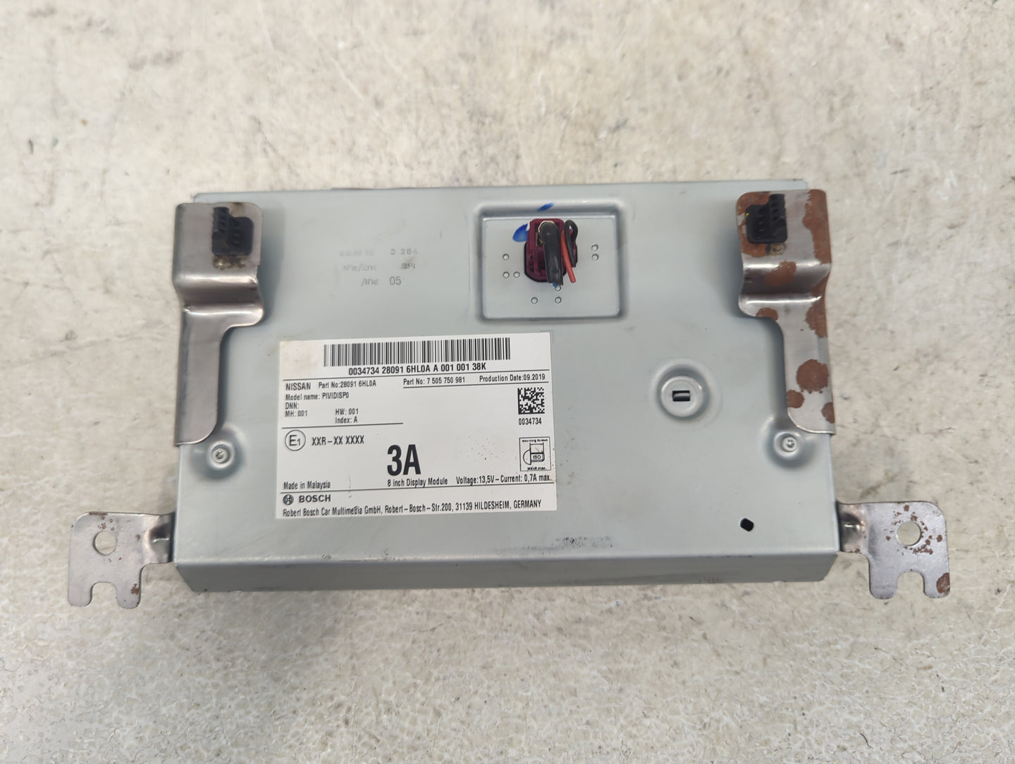 2020 Infiniti Qx50 Information Display Screen 1468570 - Oemusedautoparts1.com